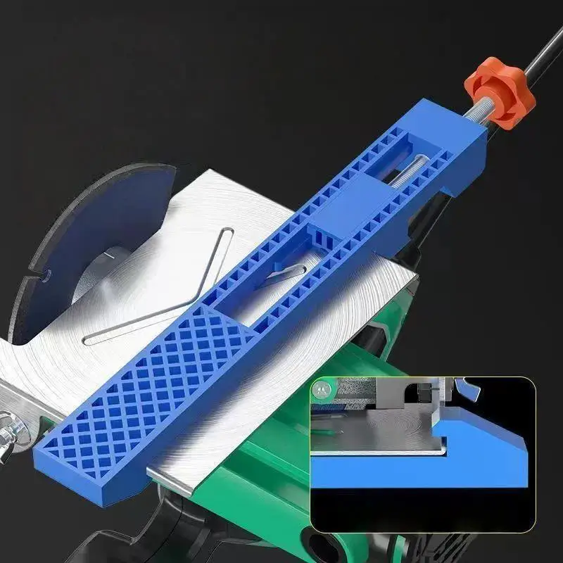 1Pcs ABS Circular Saw Milling Positioning Clamps Lock The Cutter Base High-quality Adjustable Cutting Machine Base Guide Rail