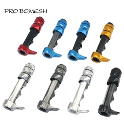 Pro Bomesh 1pcs Silver Color Full Metal Casting Reel Seat I.D 14.3mm DIY Fishing Rod Rod Building Components