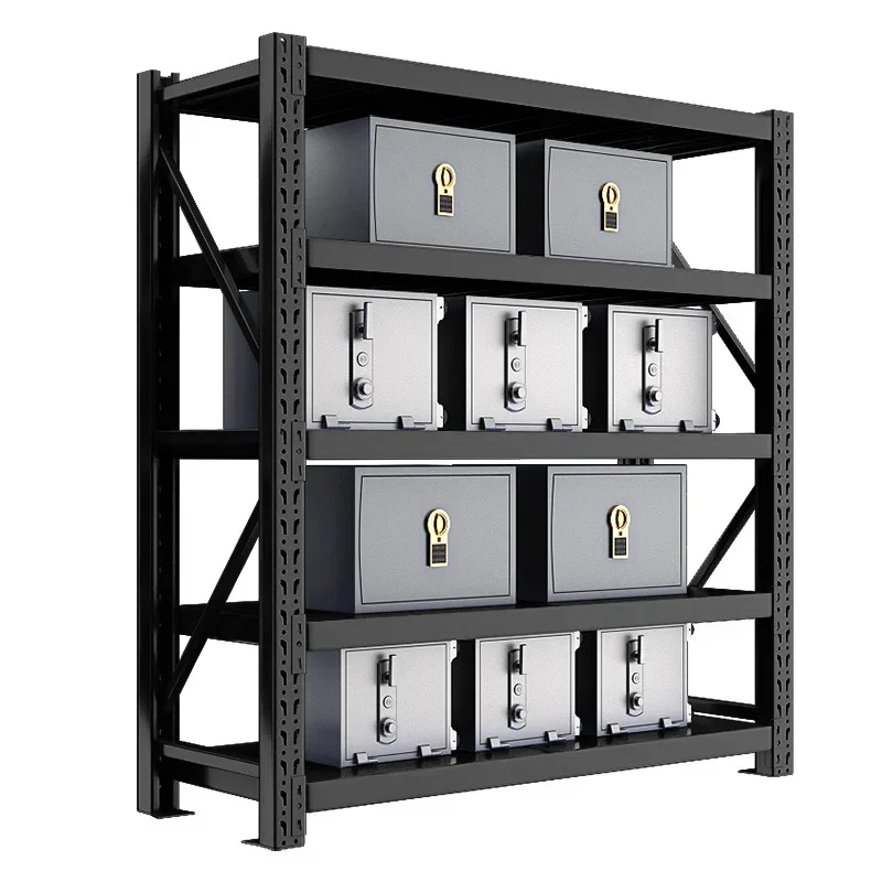 Warehouse Storage Racks Adjustable Shelves Stacking Racks Boltless Metal Home Frame 4 Layers Steel CE 3 Layers Garage Storage