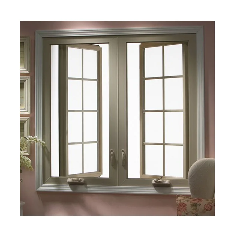 

2022 good quality french iron window grill design aluminum casement windows for home