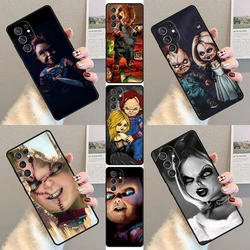 Scary Chucky Doll Horror Movie Phone Case For Samsung Galaxy S23 S21 S20 FE S24 S22 Ultra Note20 S10 S9 S8 Plus Silicone Cover