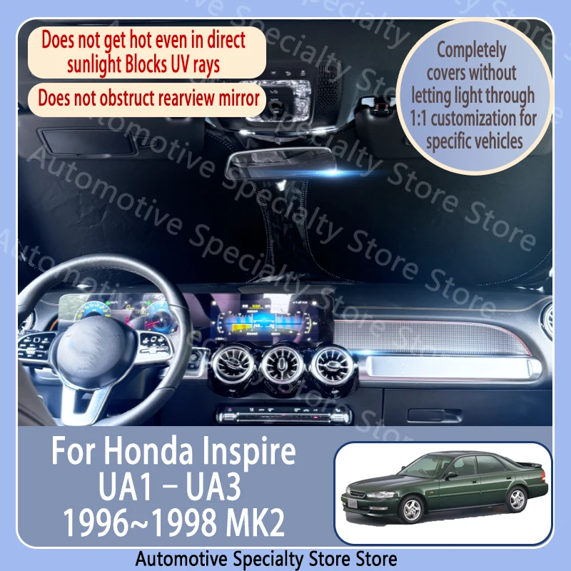 For Honda Inspire 1996~1998 MK2 Car Front Windshield Sunshade Privacy curtain Car Sun Visor High quality Auto Heat Accessories