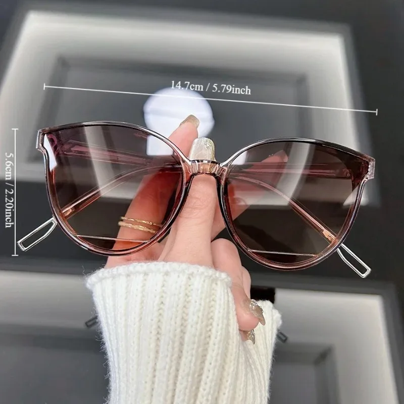 Cat Eye Vintage Sunglasses Women Men Brand Retro Sun Glasses Female Male Fashion Outdoor Mirror Punk Frame Oculos De Sol view 5