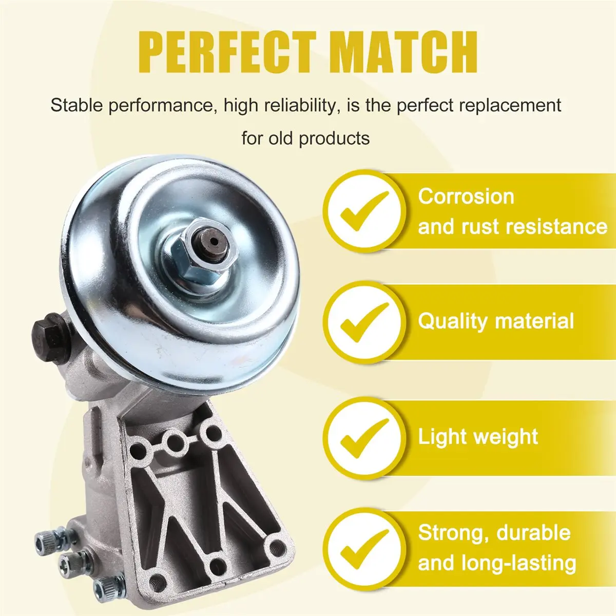 

(CNIM) 32mm 10T Lawn Mower Working Head Gear Case Box Working Head Weed Trimmer Head Lawn Mower Accessories