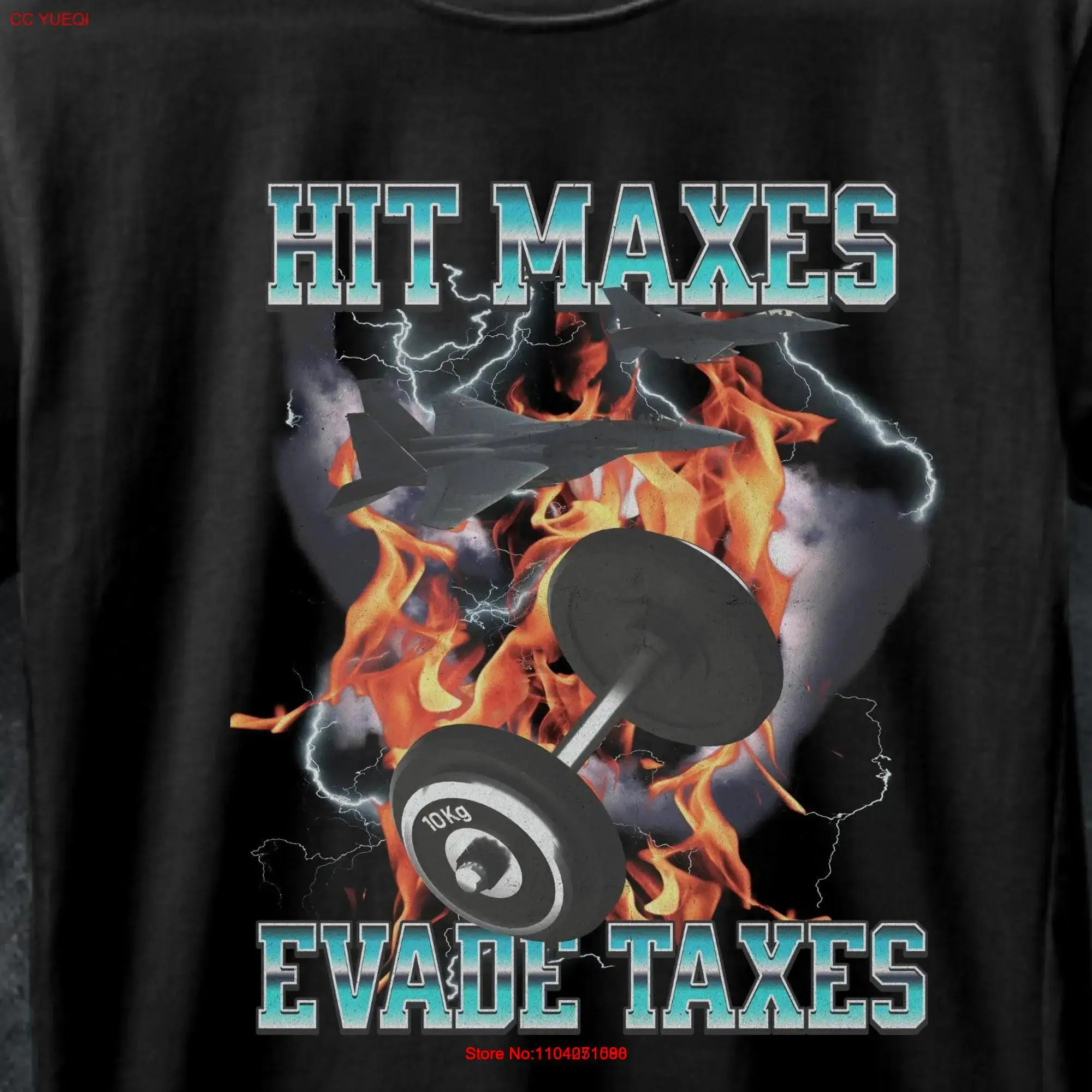 Hit Maxes Evade Taxes shirt funny gym tee T Meme For Man Anabolic Appareal rats Bodybuilder retro long or short sleeves