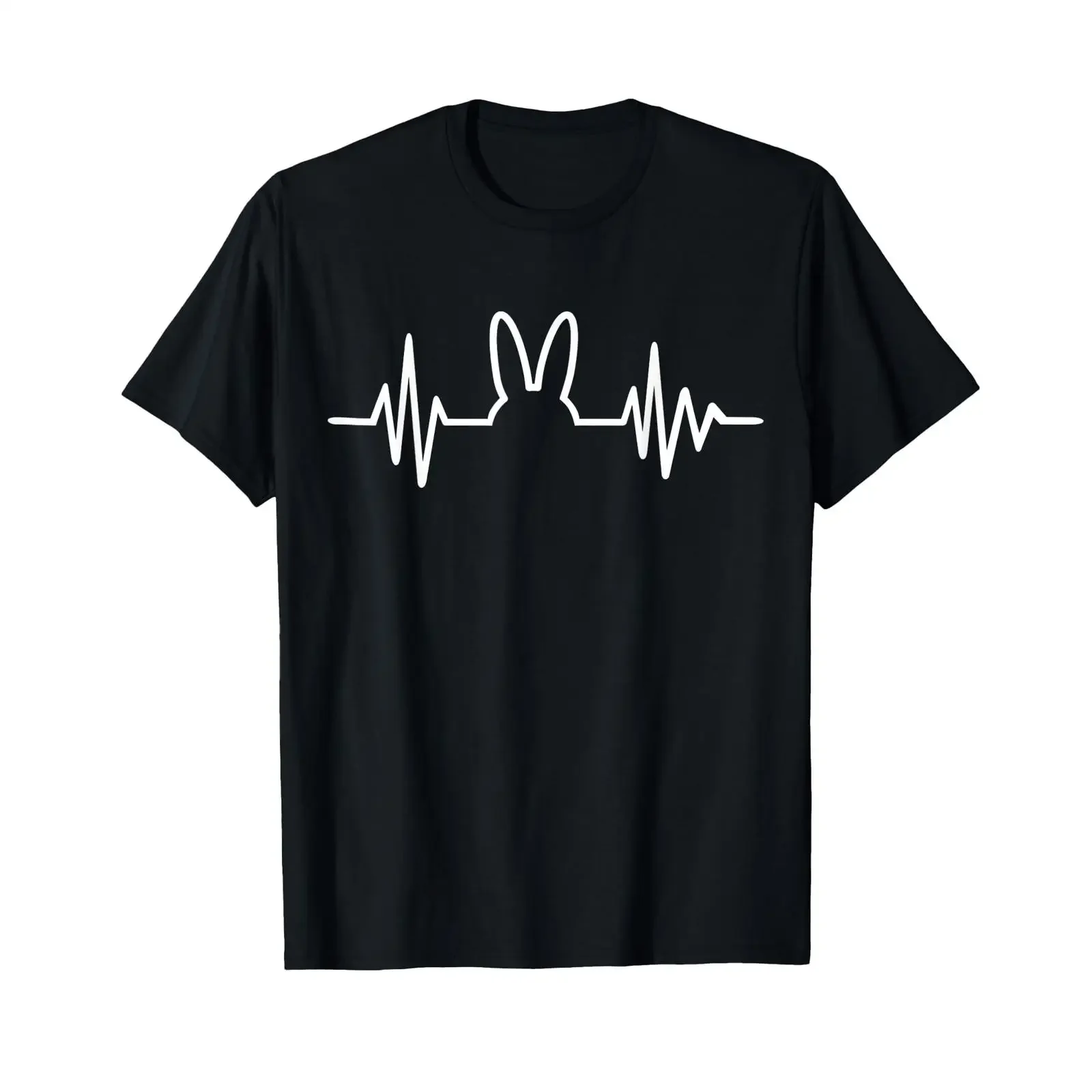Bunny Frequency T Shirt vintage Washed Versatile Casual Breathable Stylish Slightly Unisex Stretched fashion Comfortable