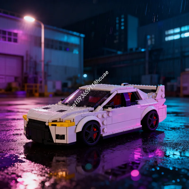 

421 шт. MOC Lancer EVO City Champions Модель суперкара Строительные блоки Игрушки Рождественский подарок DIY Творческая идея Образование Дети