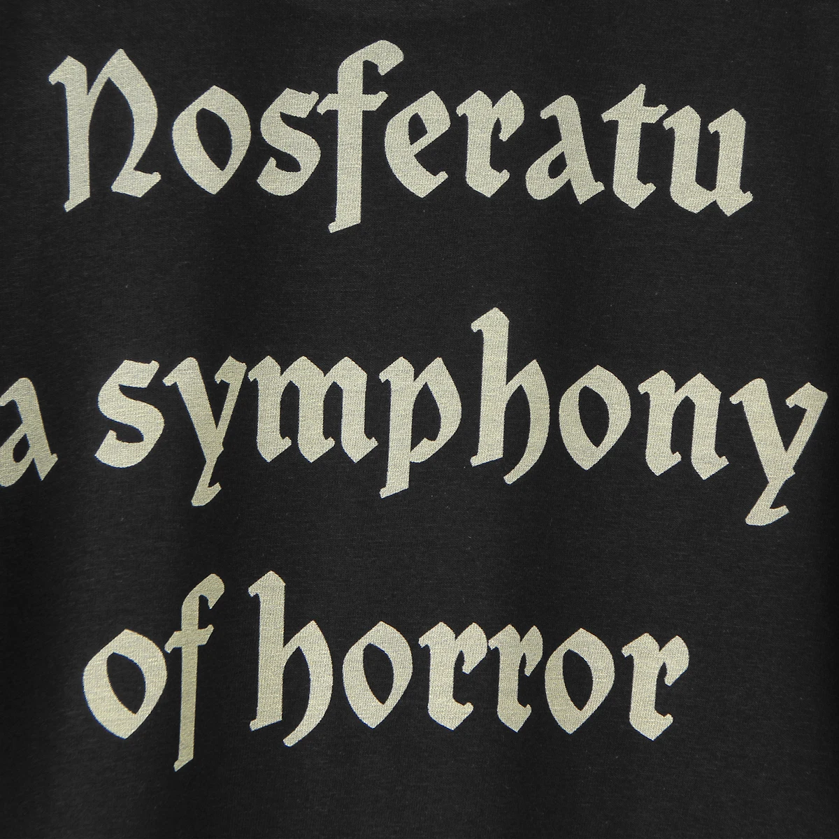 Nosferatu a Symphony of Horror T-Shirt Vampire Movie Men\'s Clothing Short Sleeve Summer Classic fit Cotton Tee Shirt