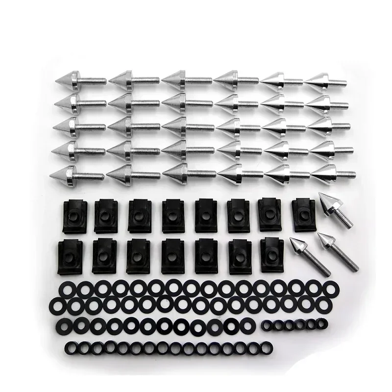 Motorcycle Fairing Bolts Kit Screw For 2002-2003 Yamaha YZF R1 Silver