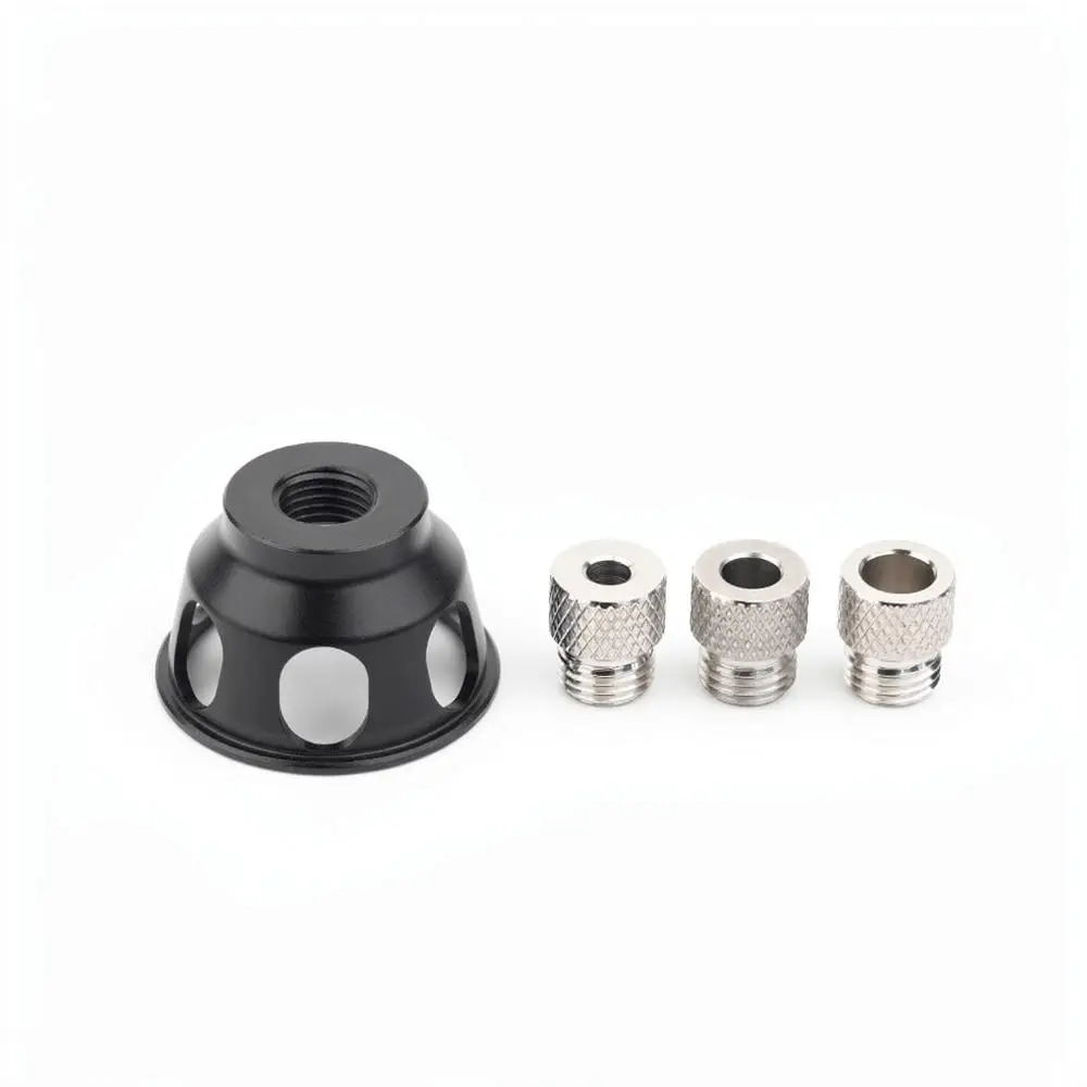 For For Ruitu Aluminum Alloy Vertical Hole Drilling Jig Woodworking Locator Carpentry DIY Hand Held Repairing Accessory