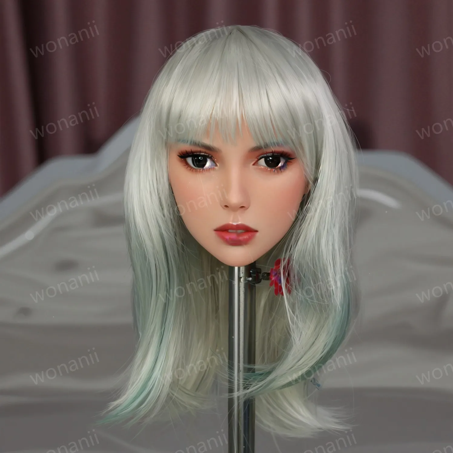 

Модель женской головы, материал TPE, сменный парик, ночной компаньон, прямая поставка с завода, игрушка для взрослых мужчин, мягкая текстура, рождественский gif