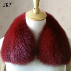 Women Real Fox Fur Collar for Coat Fashion Warm Genuine Fox Fur Winter Scarf