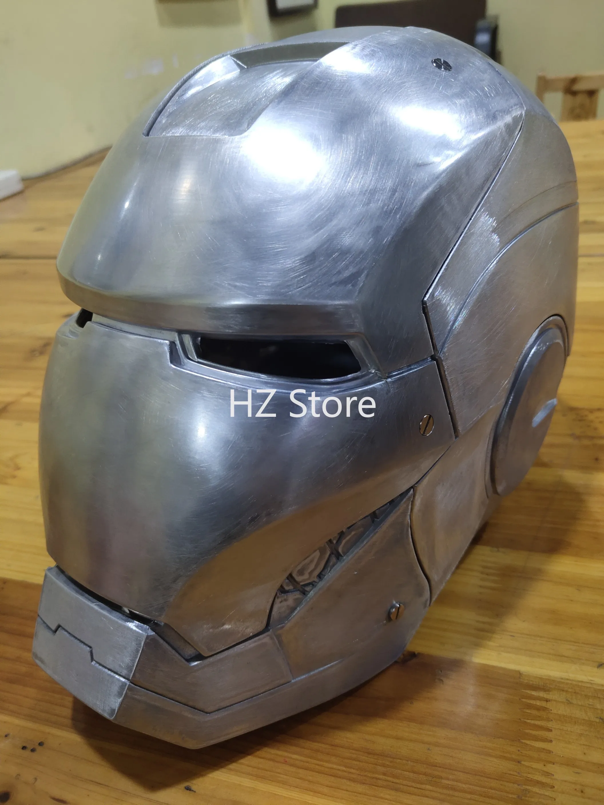 アイアンマンメタルウェアラブルヘルメット、アイアンマンマスク、ミニ