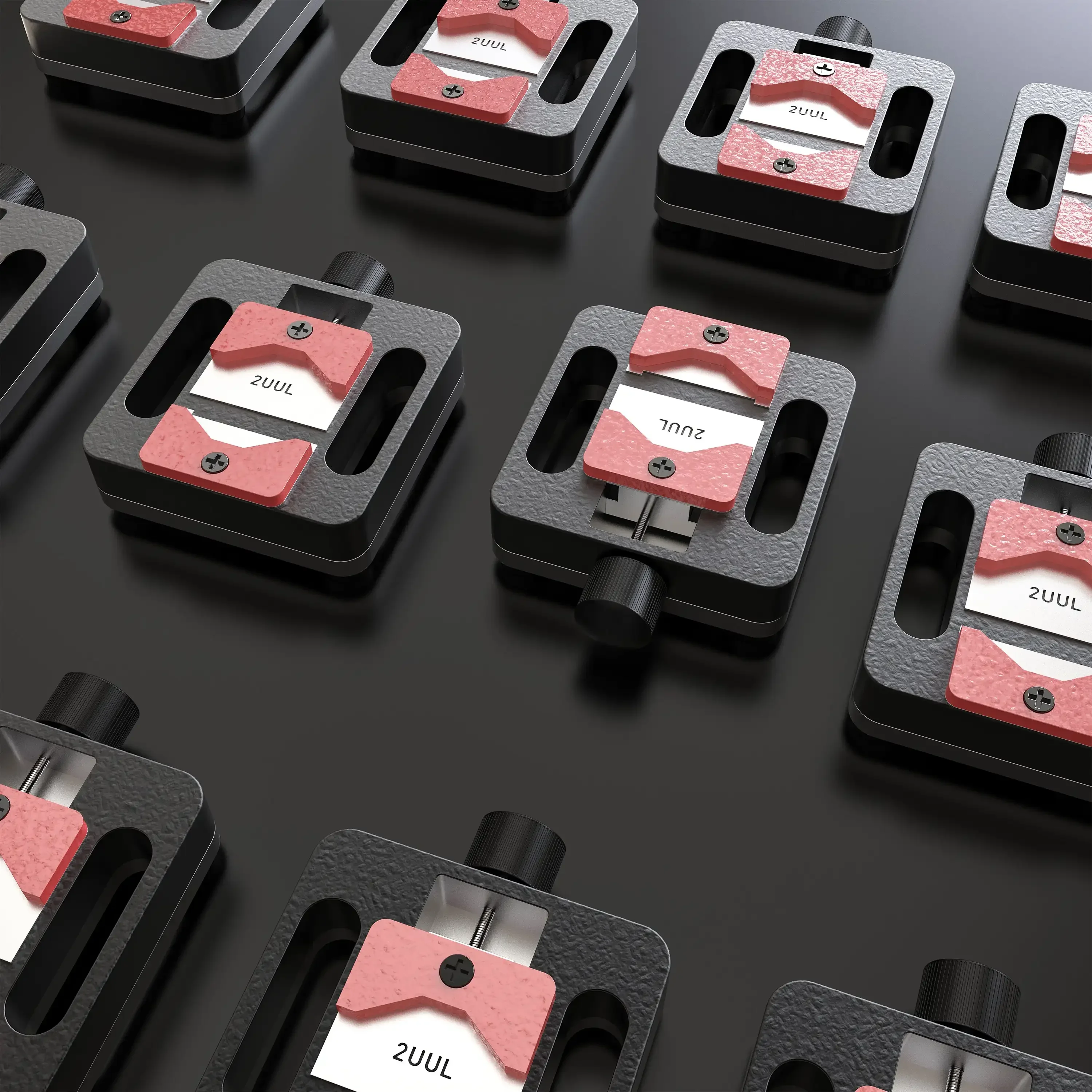 2UUL Mini Fixture Motherboard Chip BGA Repair Holder for Mobile Phones, Multi-Function Clamp & Tin Planting Table, Repair Tools