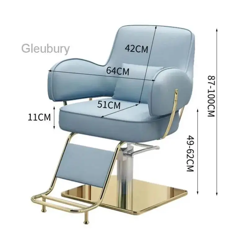 Aesthetic Barber Chair Comfortable Professional Decor Beauty Salon Chair Modern Luxury Chaise De Coiffure Salon Furniture