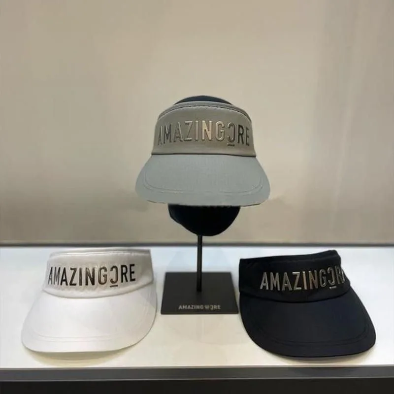 قبعة دلو جولف مناسبة لجميع الأحوال الجوية، تصميم صياد السمك الكوري مع عامل حماية من الأشعة فوق البنفسجية 50+ وماصة للعرق، حافة رياضية واسعة