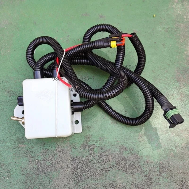 Automatic Water Temperature Sensing Fan Switch Plug, Hydraulic Oil Radiator Temperature Control Sensor for Mixing Trucks