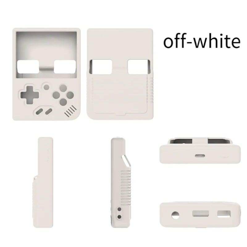 Soft Skin Case For MIYOO Mini Plus Game Console Silicone Protective Cover, With Anti-Slip And Lanyard