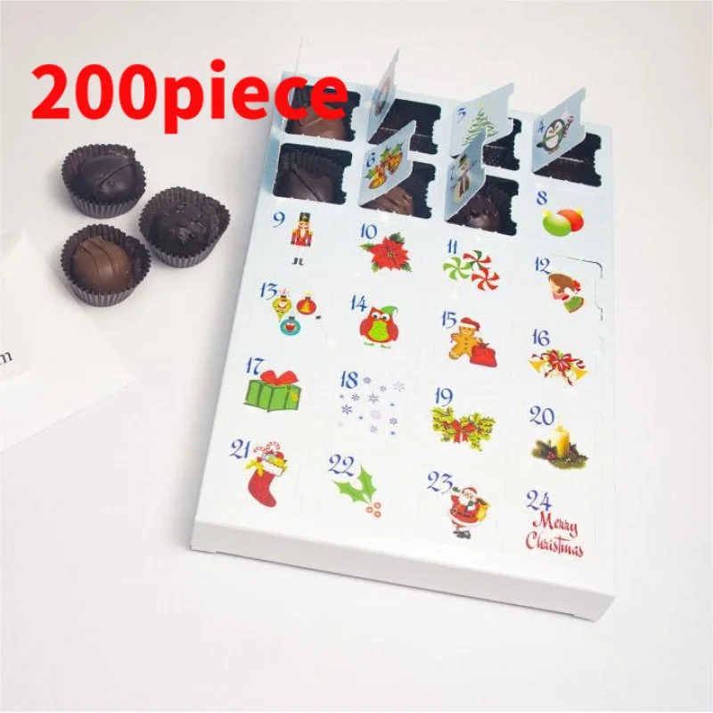 

20 0piece.Custom.Hot Style Design Empty Box Food Advent Calendar Box