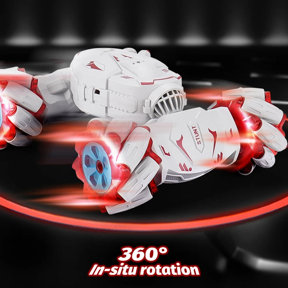 

B05C-RC Трюк-машина Электрический RC Дрифт-автомобиль Вращающийся подарок для детей и мальчиков на день рождения - красный