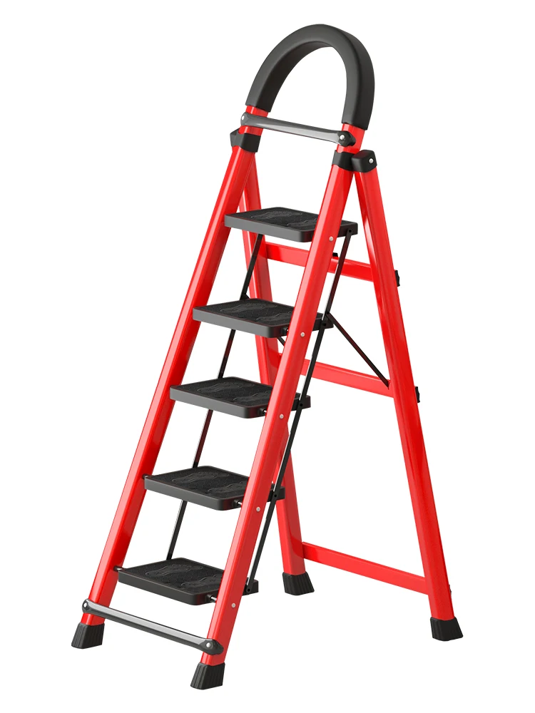 

Настраиваемая бытовая складная лестница «рыбий хвост», спальня, спальня, небольшая нескользящая портативная лестница