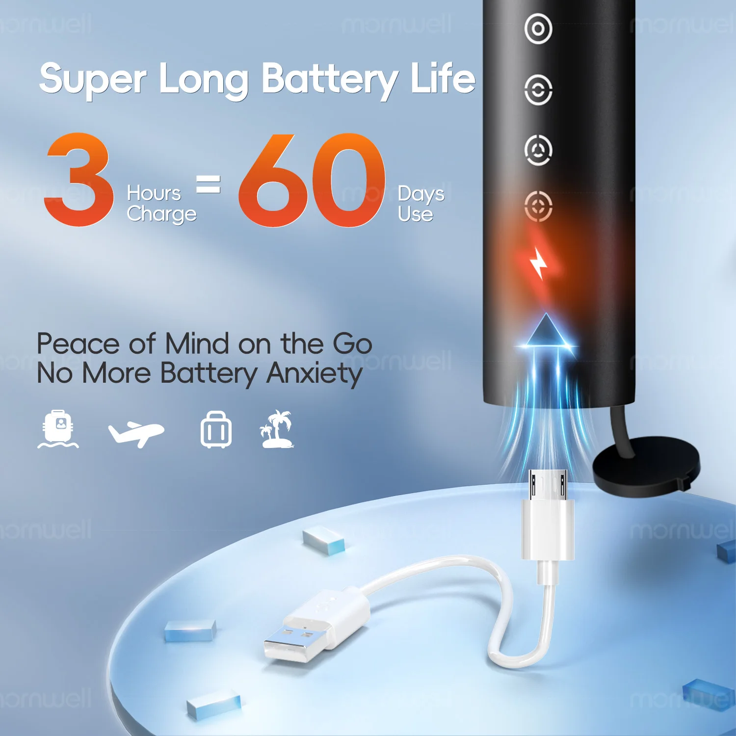 전기 스마트 헤드 마사지기, TYPE-C 무선 방수 미니 두피 마사지기, 목 깊은 조직 주무르기, 스트레스 완화 바디 마사지