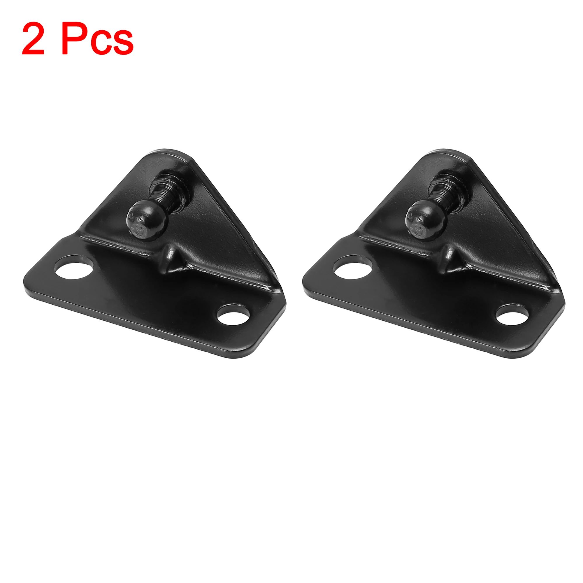 X Autohaux 2pcs 4pcs 10mm Car Ball Studs Gas Shock Mounting Brackets for Gas Struts Shocks 64x35x21mm