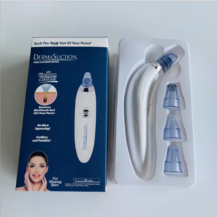 رائجة البيع مزيل الرؤوس السوداء فراغ Aspirateur Derma Graisse Visage الكهربائية فراغ مزيل الرؤوس السوداء للنساء والرجال #1