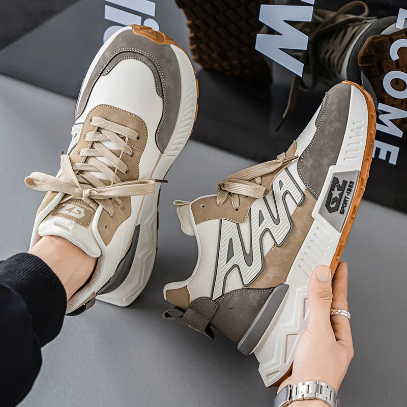 

Мужские модные кеды для скейтбординга, удобные, нескользящие, повседневные, на шнуровке, для активного отдыха на природе