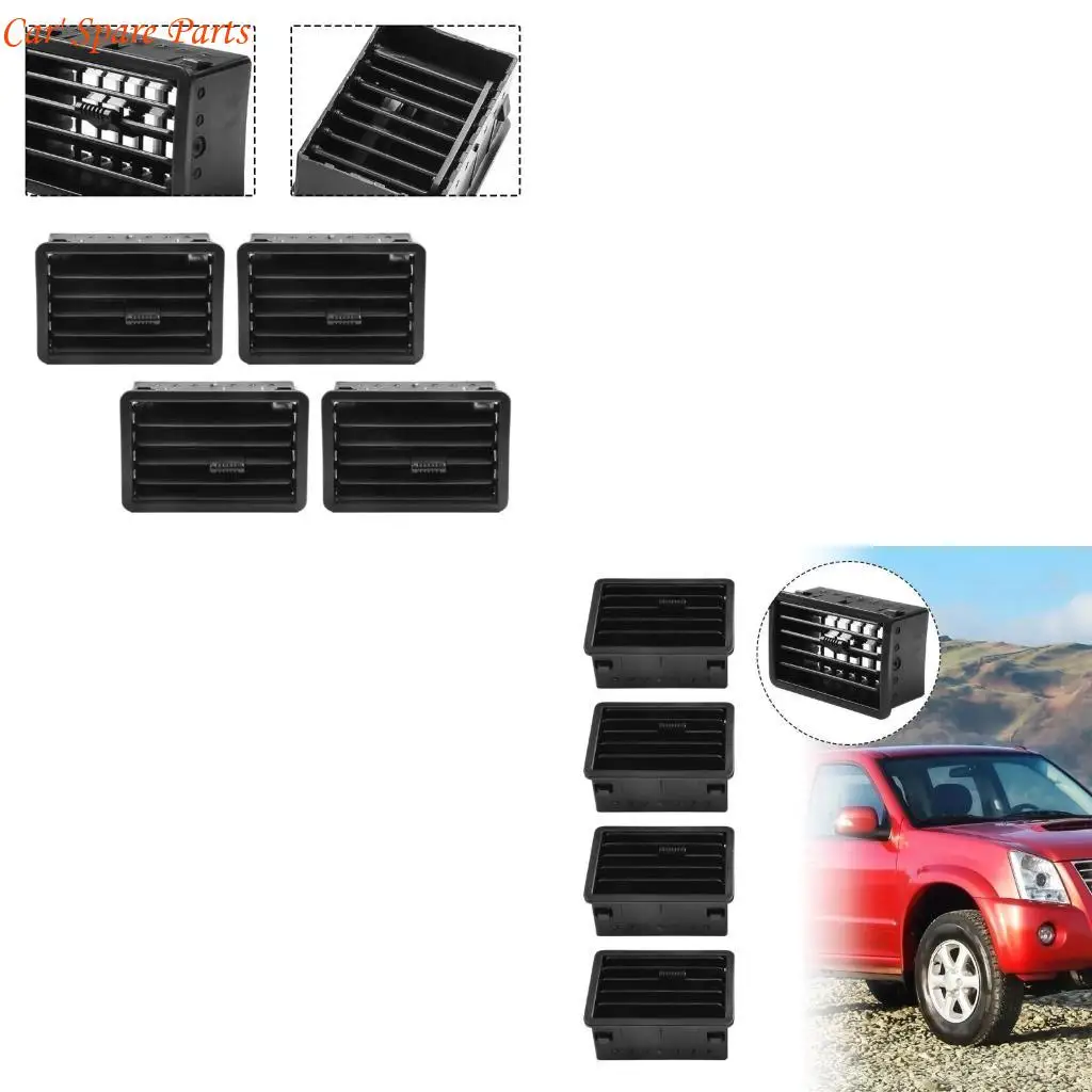 Y4UA 4pcs Dashboard Outlet Grille Car Air Ventilator Grille Outlet Instrument Panel