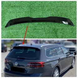 Roof Spoiler For Volkswagen VW Passat B8 Estate 2015 + Gloss Extension ABS Rear Trunk Wing