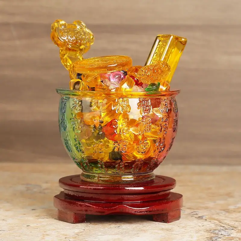 Baifu Xiaomi Jar Cornucopia Glaze Creative Ornaments Living Room Home Piggy Bank Prosperous Wealth Lucking Gifts