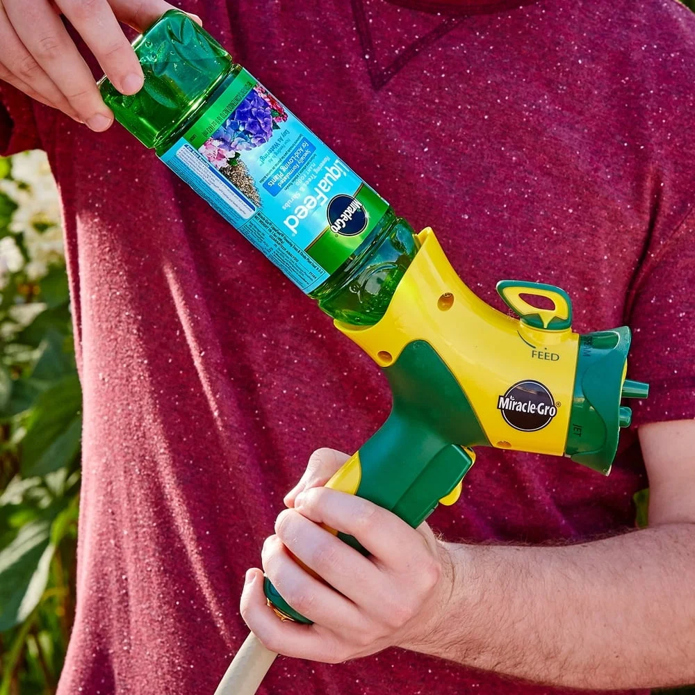 Kit iniziale per alimenti per piante multiuso con cucchiaio dosatore per mangiatoia Facile alimentazione da giardino a terra o contenitori