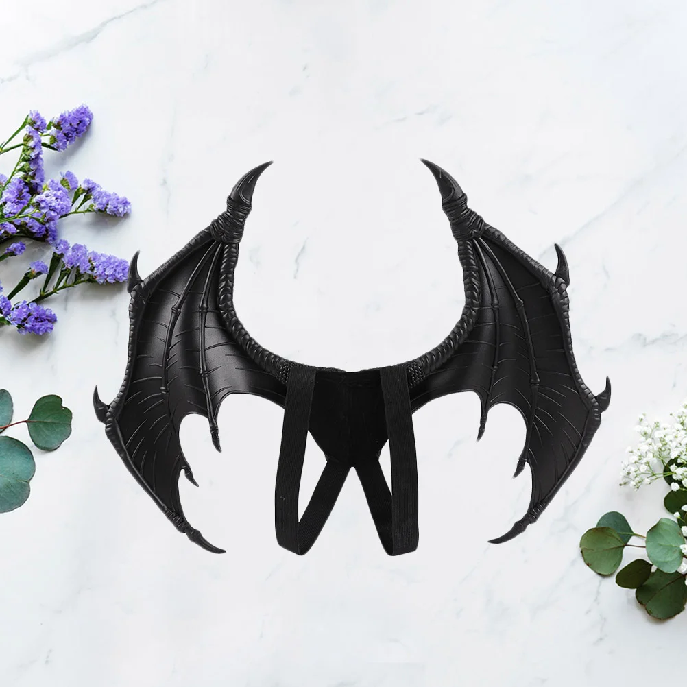 

Costume Three Dimensional Pu Devil Wing Cosplay Party Carnival Masquerade Mardi Gras Photo Prop For Kids Teens