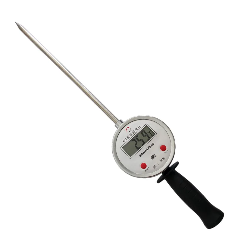 Memproduksi Termometer Digital Genggam Termometer Gagang Haystack Grain Insertion Probe Rod Termometer Reaktor