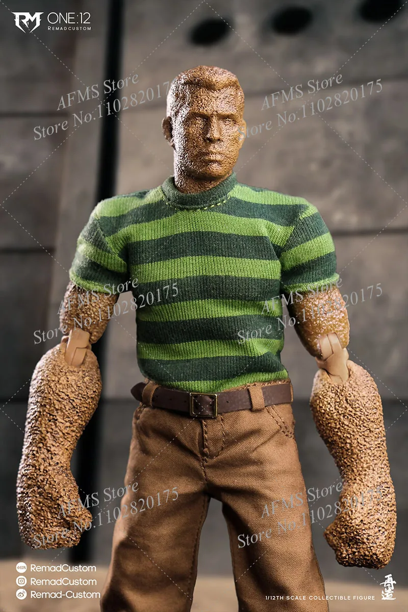 

RemadCustom RM-017 1/12 Scale Collectible Figure Desert Mutant William 6Inch Men Soldier Action Figure Model Toys