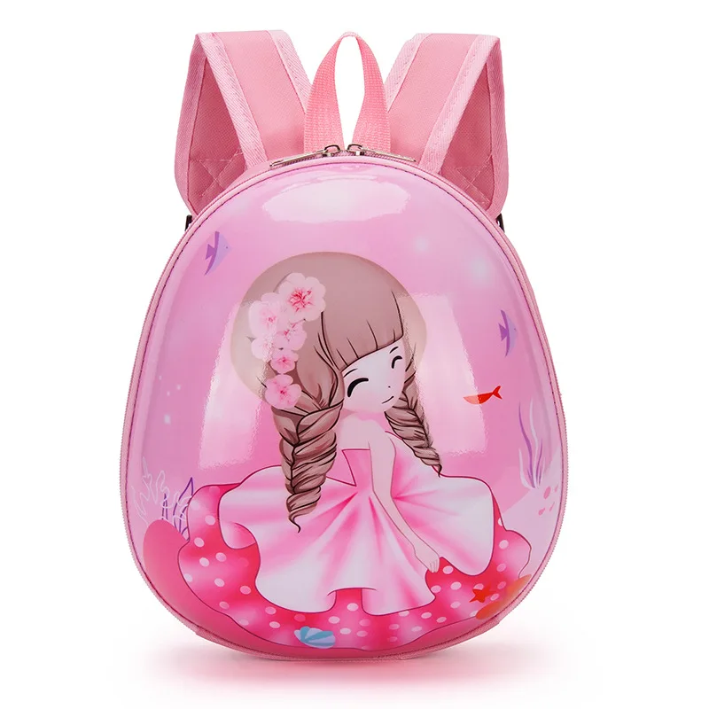 Boys Girls Unicorn Lovely Princess Backpacks New Cartoon Children Eggshell School Bags In Kindergarten Kids Snacks Bag Gift