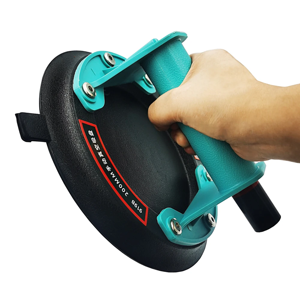 Vacuum Suction Cup 200kg Loading Capacity Heavy Duty Vacuum Spreader for Tile Adsorption Granite Glass Lifting 8 Inch Cup