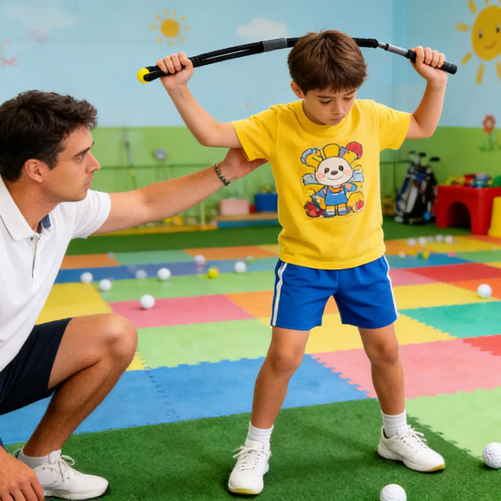 

Портативный тренажер для отработки ударов в гольфе, многофункциональный тренировочный канат для подростков, взрослых, женщин, мужчин, начинающих