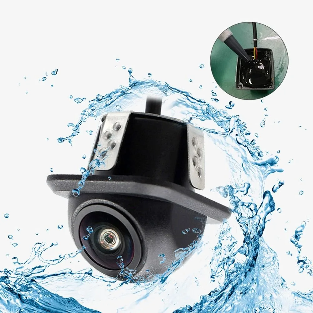 CCD HD Video Fish Eye Lens Car Rear View Camera Auto Parking Camera visione notturna retromarcia Auto Parking Monitor