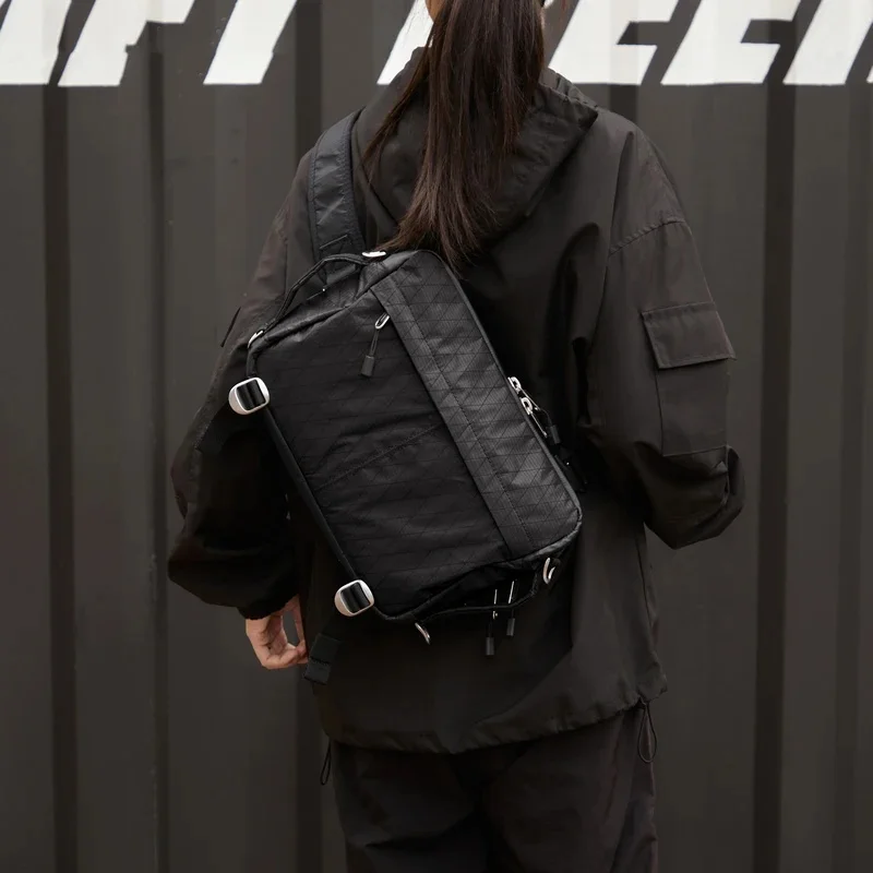 hest Pack X-PAC Waterproof Outdoor Cycling Commuting Casual Crossbody Shoulder Backpack Men Durable Design Durable