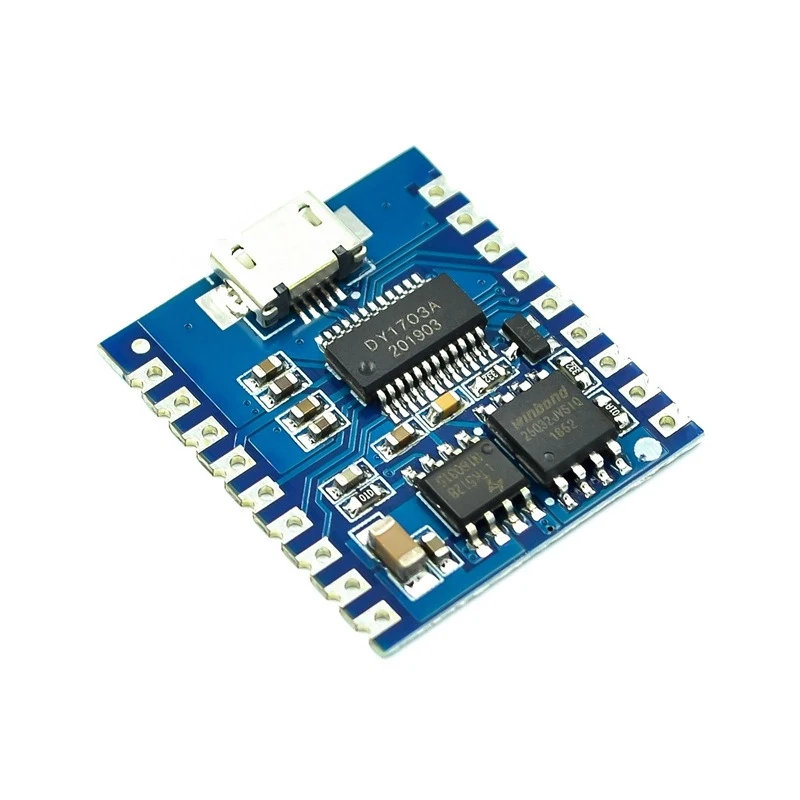 

1~50Pcs DY-SV17F Voice Playback Module IO Trigger Serial Port Control USB Download Flash Voice Module