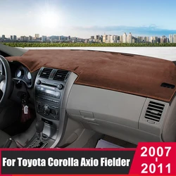 For Toyota Corolla Axio Fielder 2007 2008 2009 2010 2011 Car Dashboard Cover Mat Dash Board Sun Shade Pad Carpets Accessories