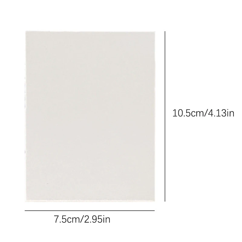 10 pz piccola carta di cartone protettivo bianco thured Paper Jam carta Kraft fai da te Handmake Card Making carta artigianale Double Sided