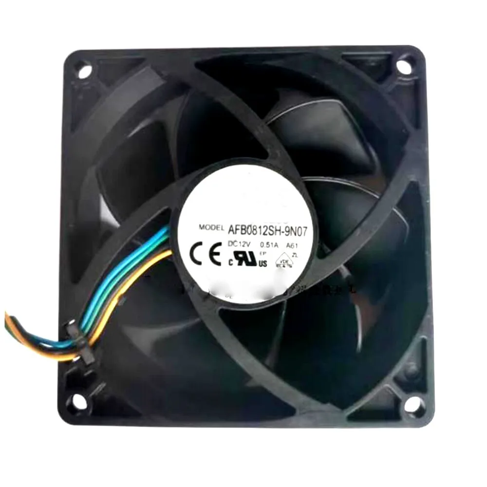 

For Cooling Fan AFB0812SH-9N07 8CM 4Lines DC12V 0.51A New