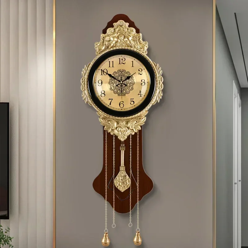 Vintage Rustic Wood Digital Clock for Home Reliable Performance Sturdy Construction Long Lasting Handcrafted Wall Mounted