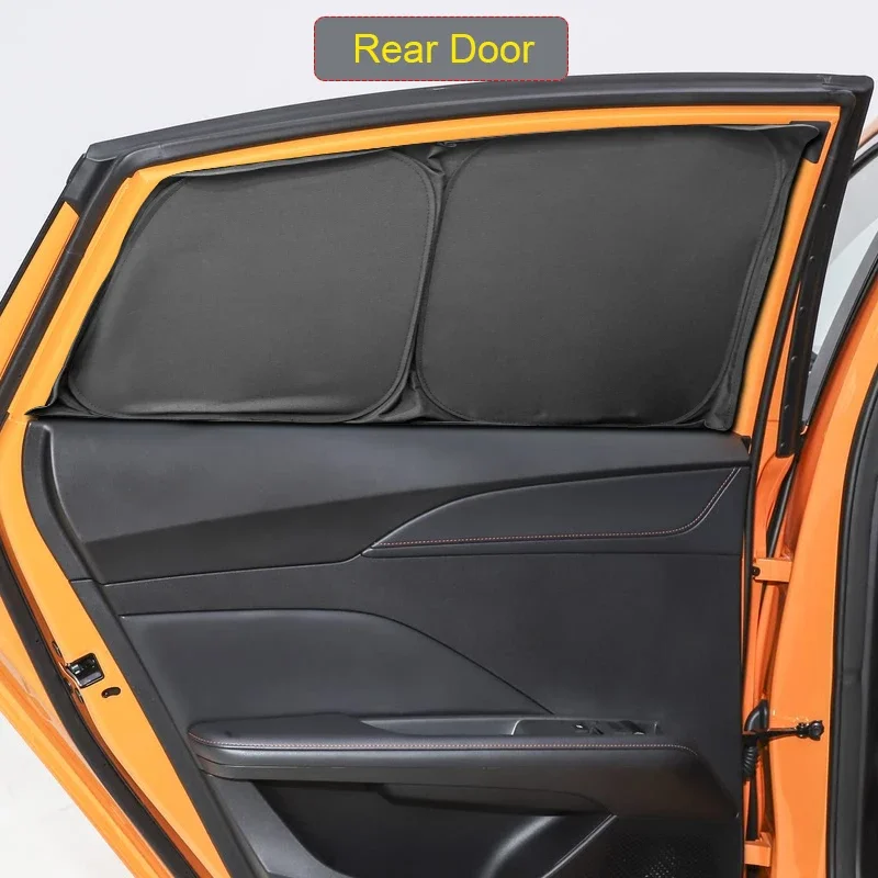 

For MG 5 GT 2023-Present Car Black Window Privacy Sunshade Auto Anti-UV Heat Insulation Protect Cover Interior Accessory