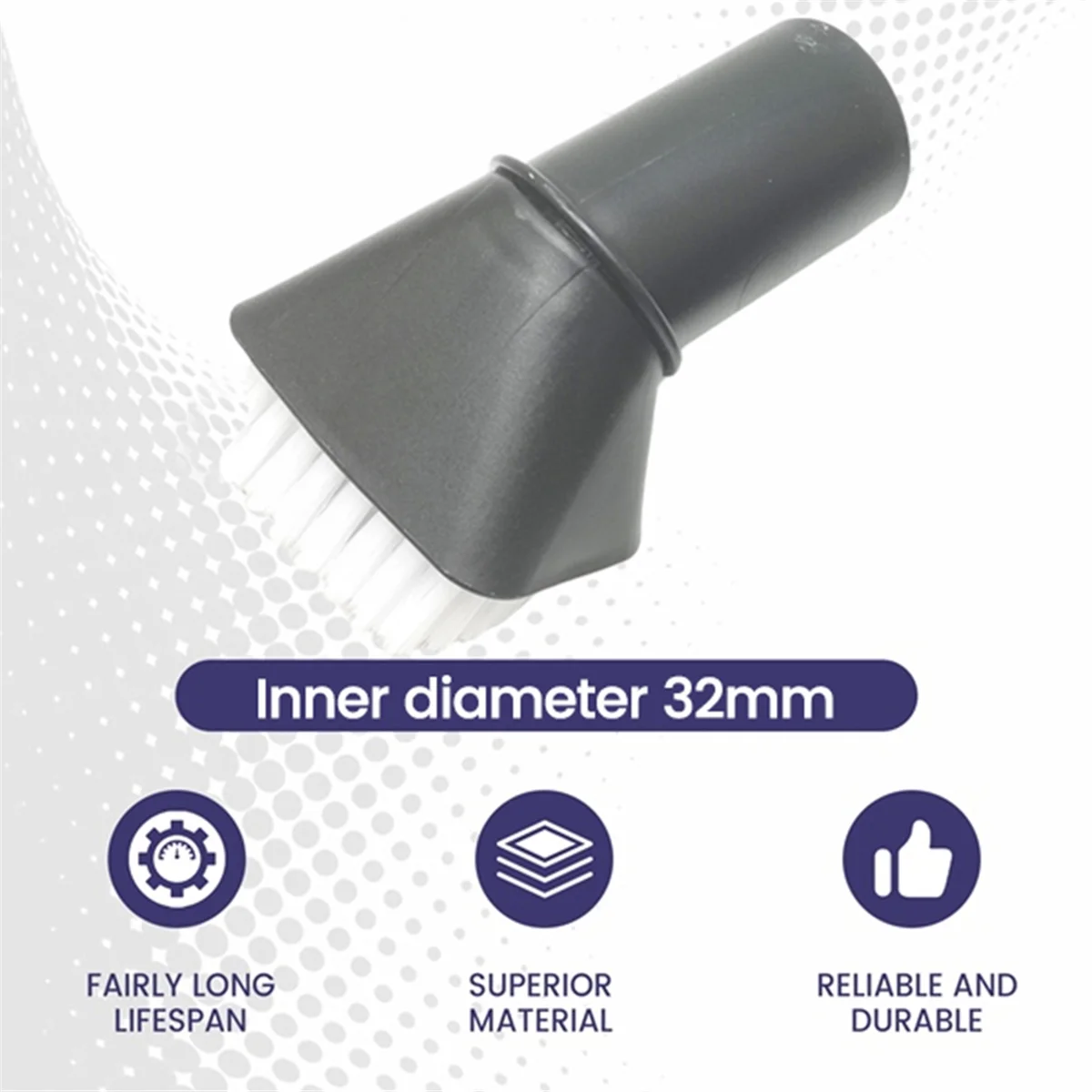 A71Z Szczotka do odkurzacza Szczotka do kurzu z miękkim włosiem do wymiany akcesoriów do odkurzacza