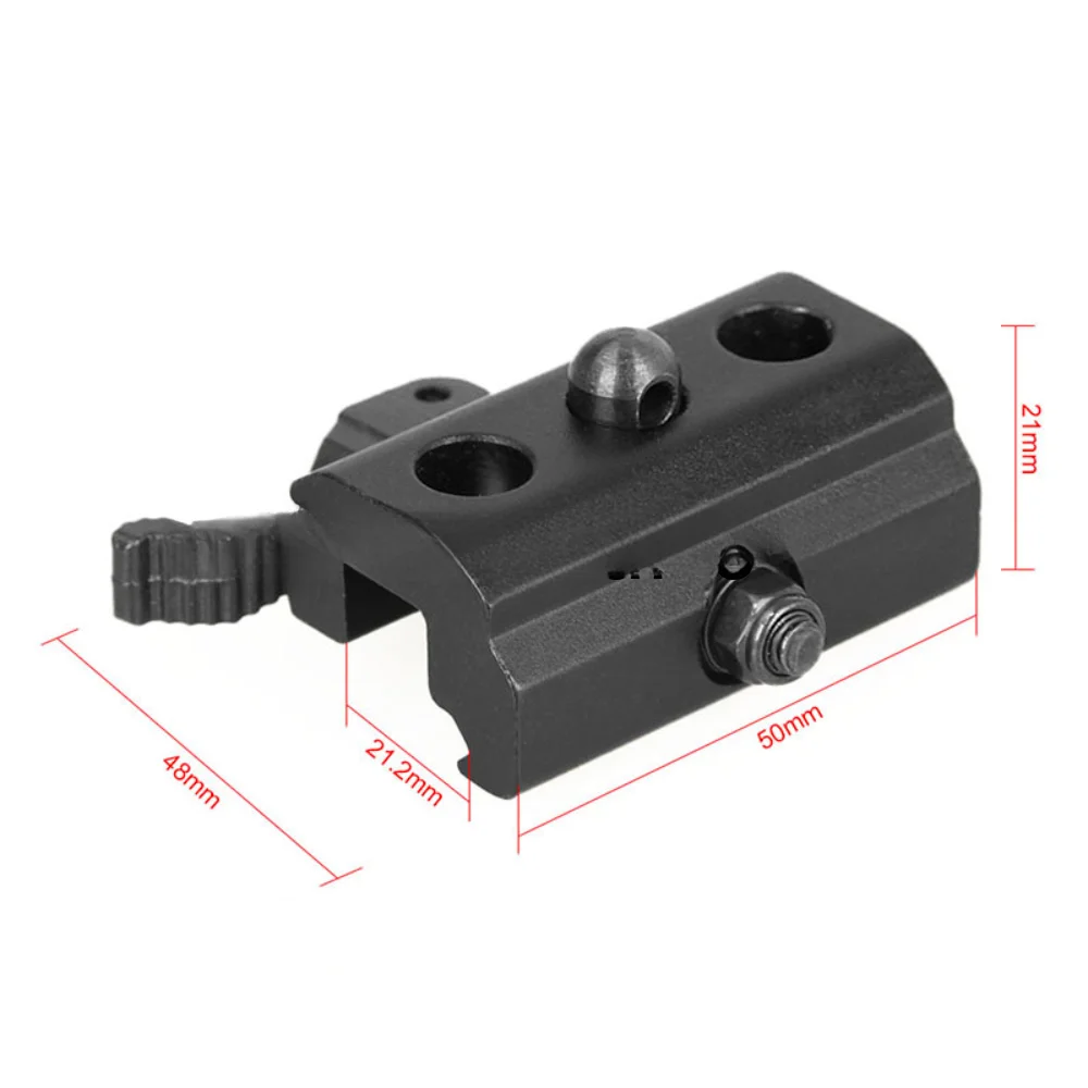 20mm Aluminum Alloy Joint Connecting Buckle All-Metal Tripod Quick Release Connector