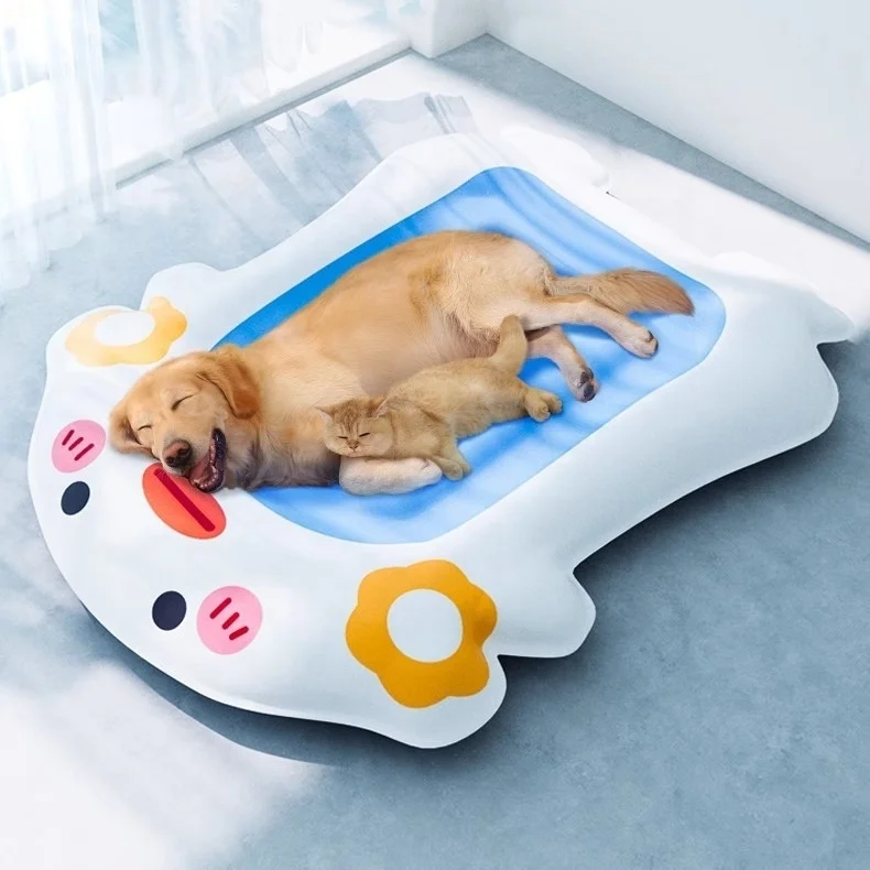 

# Hot Fashion Large Creative Comfort Giant Ice Non-Slip Human Dog Cooling Bed